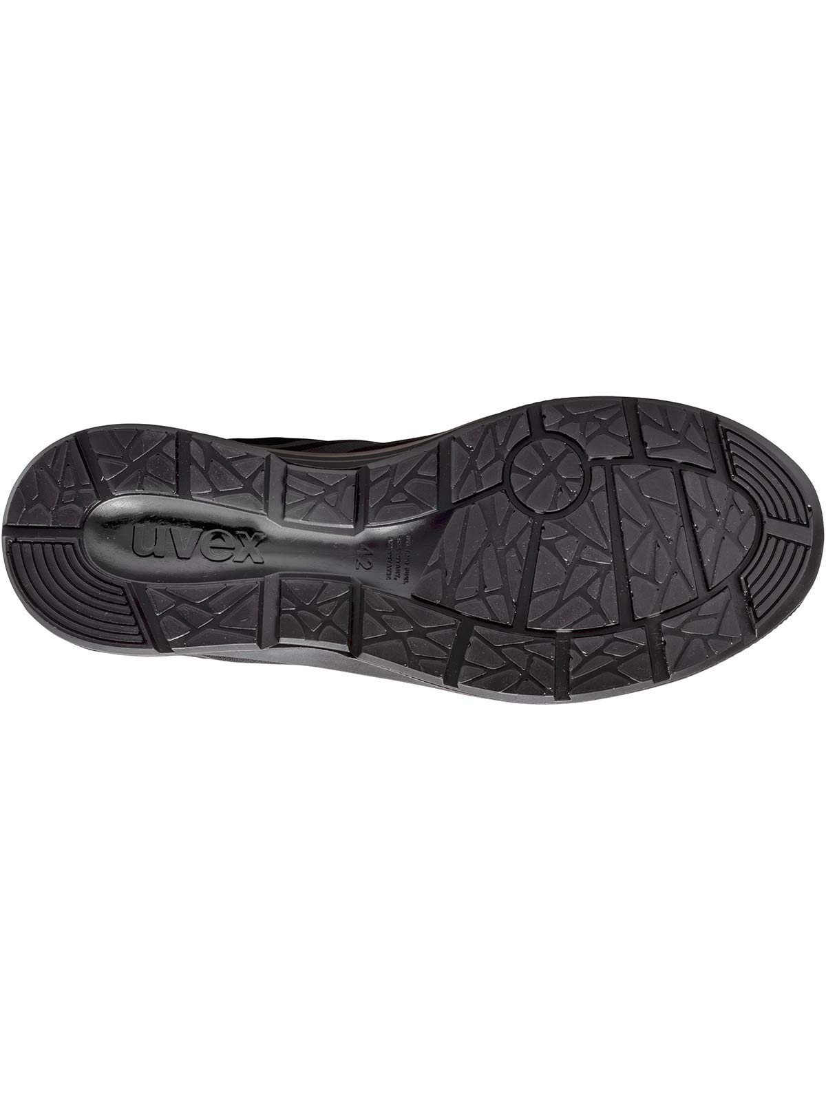 Uvex 1 Sport Arbeitsschuhe - Sicherheitsschuhe S1 P SRC ESD - Schwarz