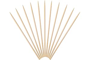 Premium 6 Inch Bamboo Appetizer Skewers