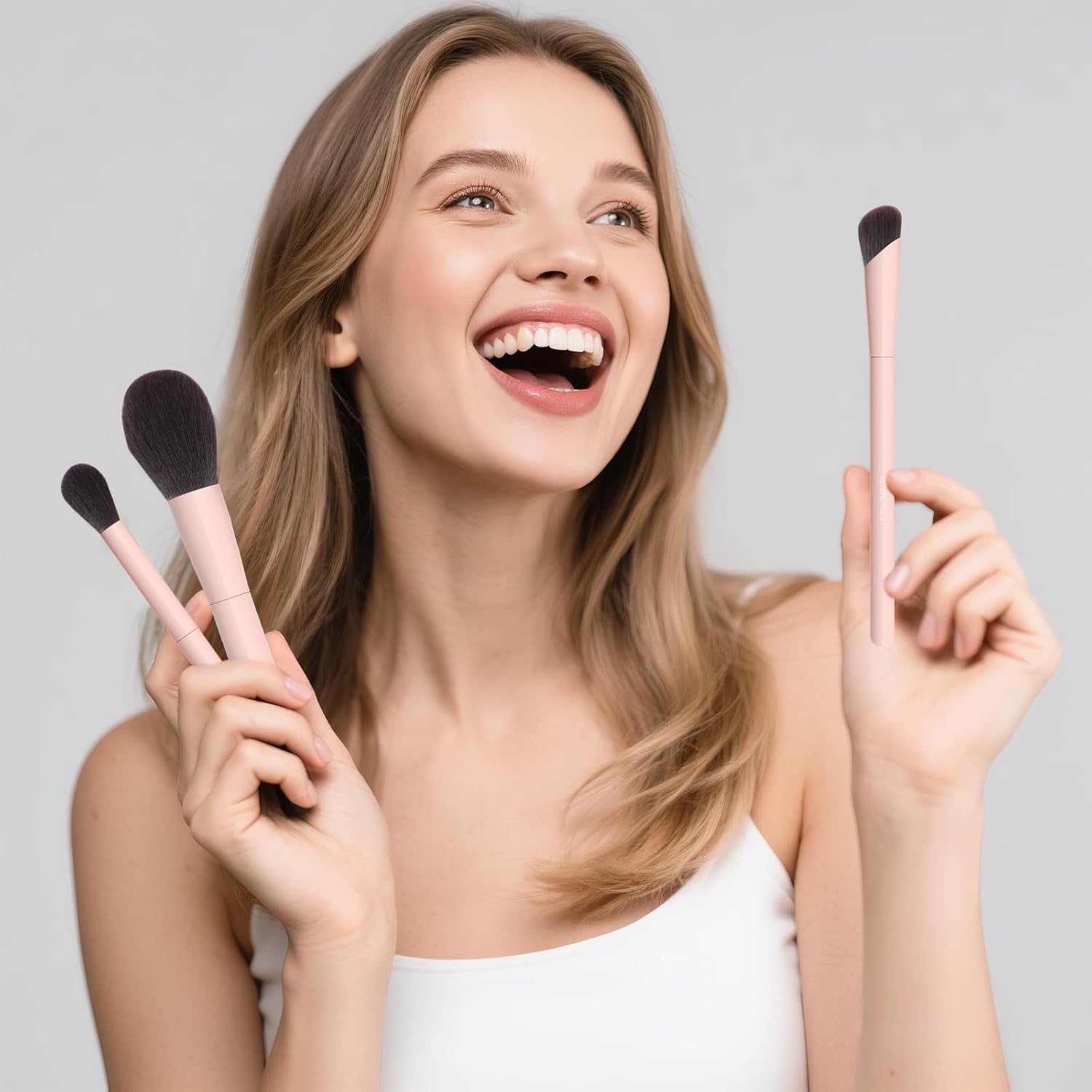 Makeup Brushes 10Pcs Professional Makeup Brush Set Foundation Contour Concealer Blush Highlight Powder Blending Eye Shadow Brush - Image 3