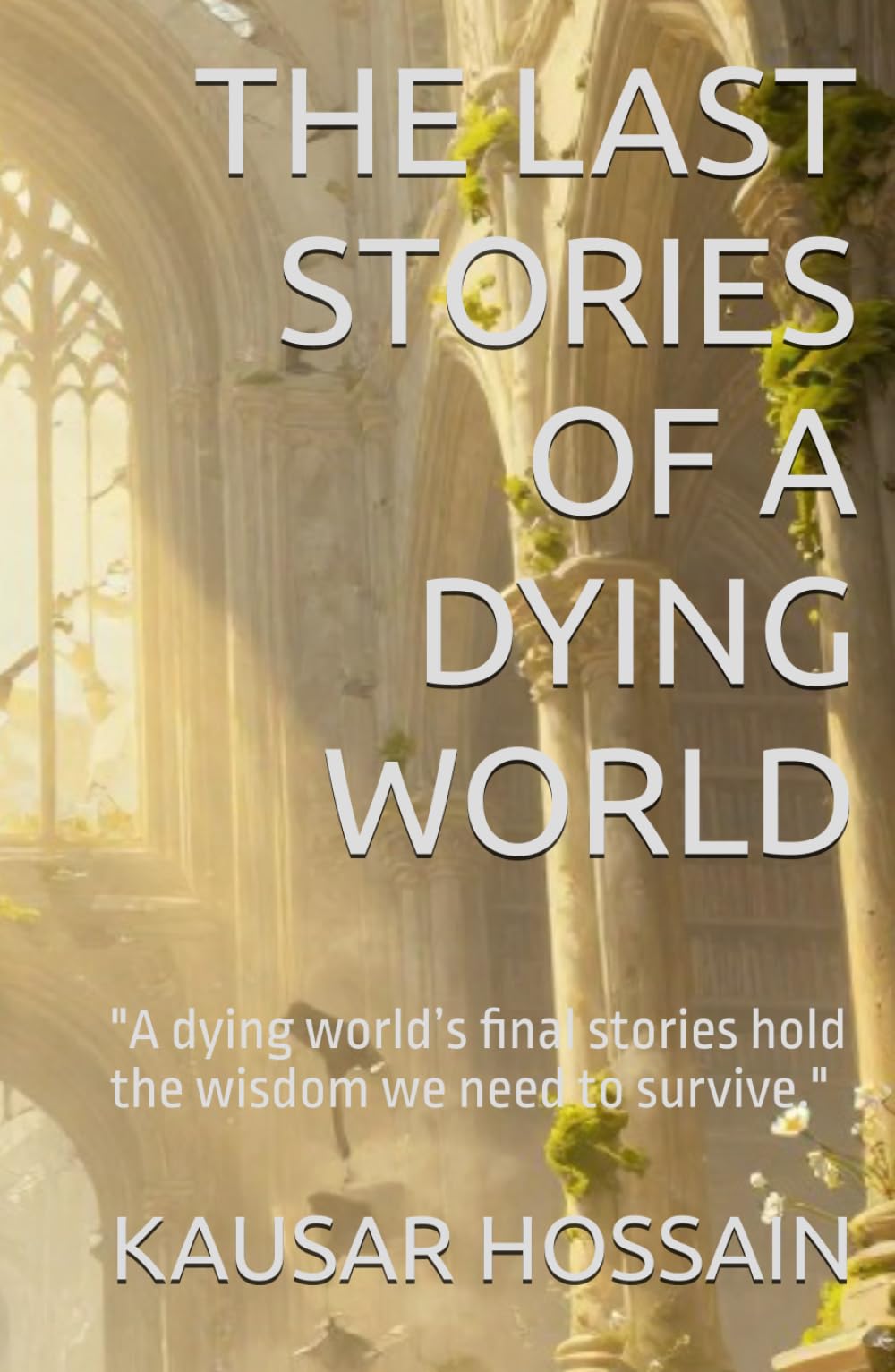 THE LAST STORIES OF A DYING WORLD": "A dying world’s final stories hold the wisdom we need to survive.