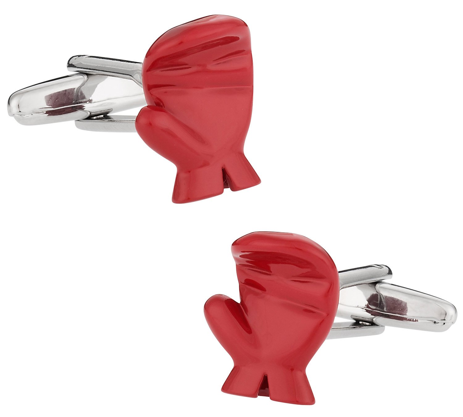 Boxing Glove Cufflinks in Presentation Gift Box - Boxer MMA Fighter Cufflinks