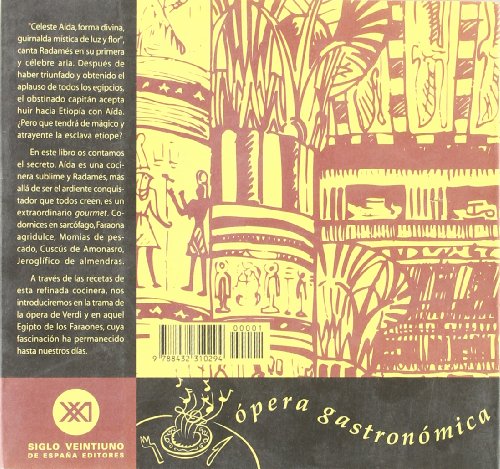 Un festín para Aída livre opéra gastronomique et culture musicale opulente