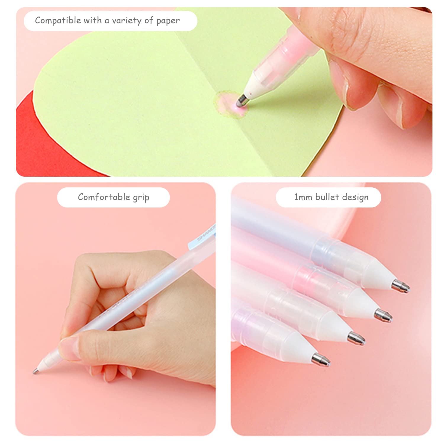 6 Stick Colla Ad Asciugatura Rapida - Penne Gel Per Scrapbooking, Fai Da Te, Cancelleria - Foto 6