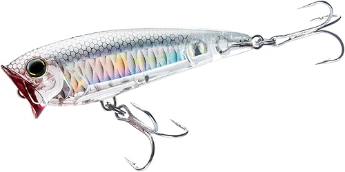 Miniatura 9 de Yo-Zuri R1411-C4: 3D Inshore Popper (F) 90Mm 3-1/2", Plata Negro
