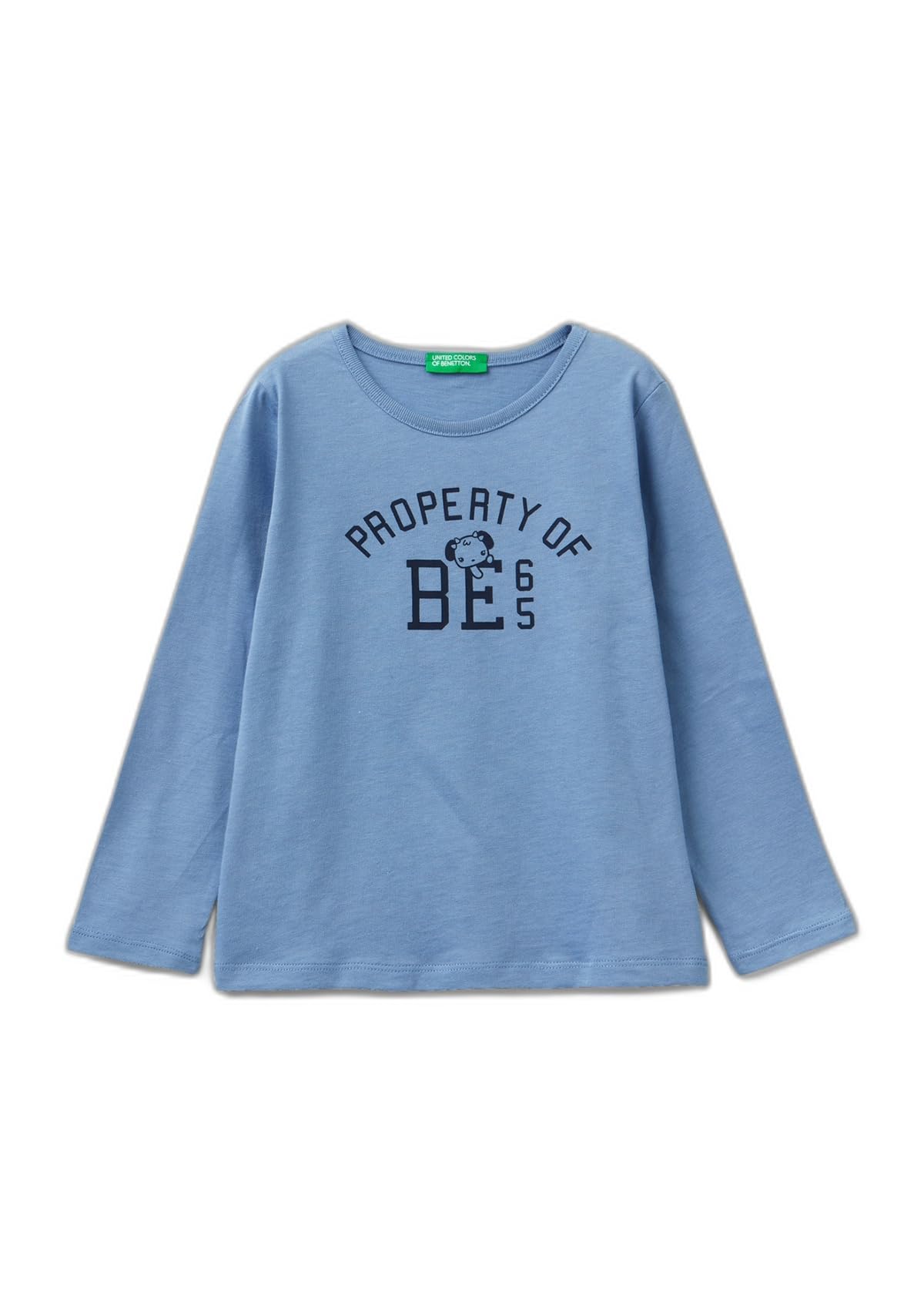 Su Bazlı Slogan Baskılı T-Shirt T-shirt Kız çocuk
