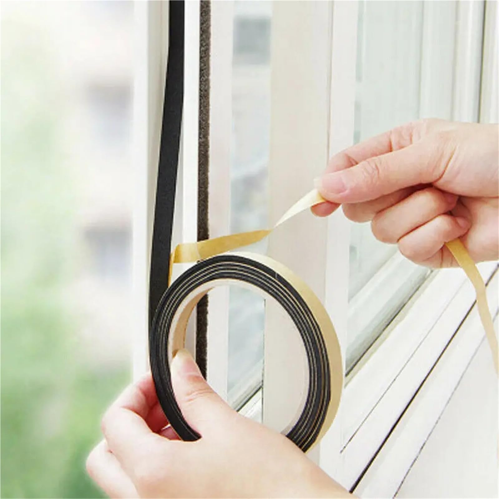 Shockproof Foam Sticky Tape Nastro adesivo in schiuma autoadesivo nero/bianco da 5 m