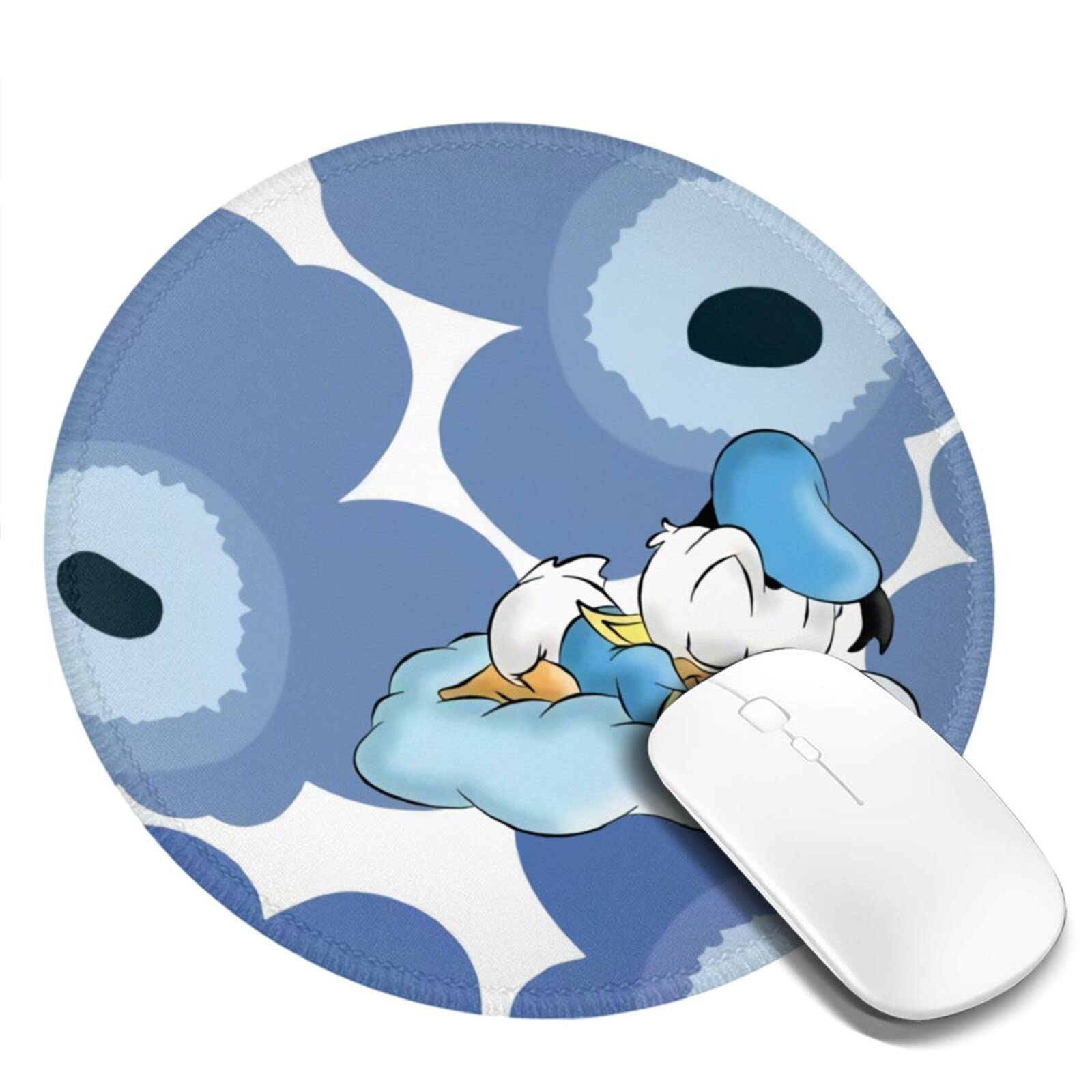 Amazon.co.jp: ドナルドダック マウスパッド 円型 ラバー 仕事/自宅用