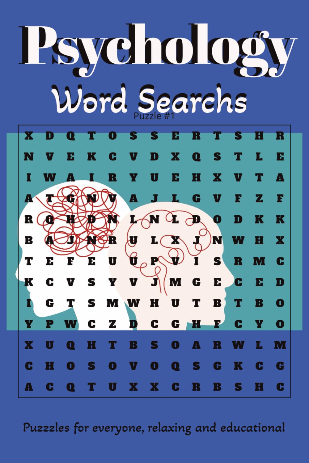 psychology word searches: puzzles for everyone, relaxing and educational