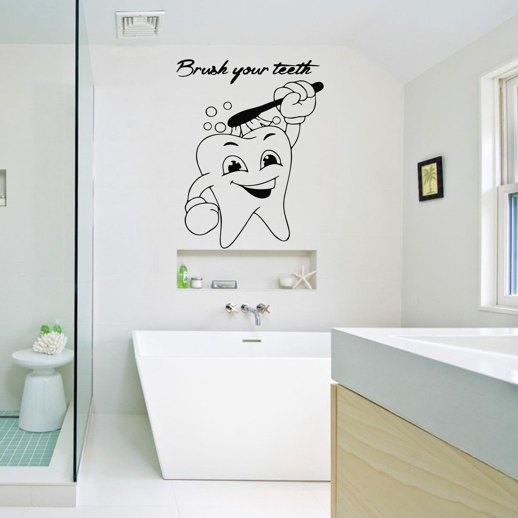 See full amazon price history chart for Decor Villa Vinyl Brush Your Teeth Quotes Wall Sticker (30 x 22 cm, Black) Decor Villa Vinyl Brush Your Teeth Quotes Wall Sticker (30 x 22 cm, Black) (B01ITITDXY) Amazon Price History, Amazon Price Tracker