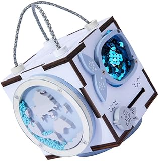 TOYANDONA 3 Pçs Caixa Thorey Madeira Montessori Brinquedos Educativos Sensorial Ocupado Placa Habilidades Básicas Da Vida Brinquedos Ocupado Placa Cubo Ocupado Atividade Cubo Crianças