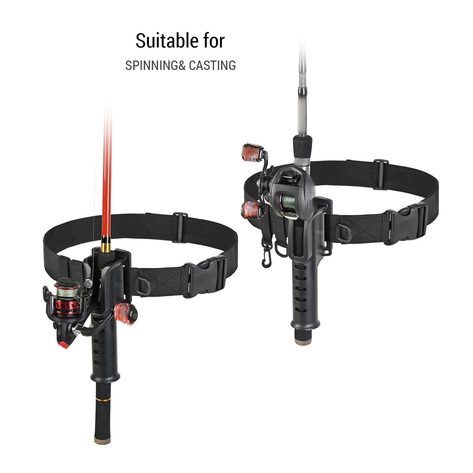 Accesorio de Soporte Poste Ligero for caña Pescar Ajustable
