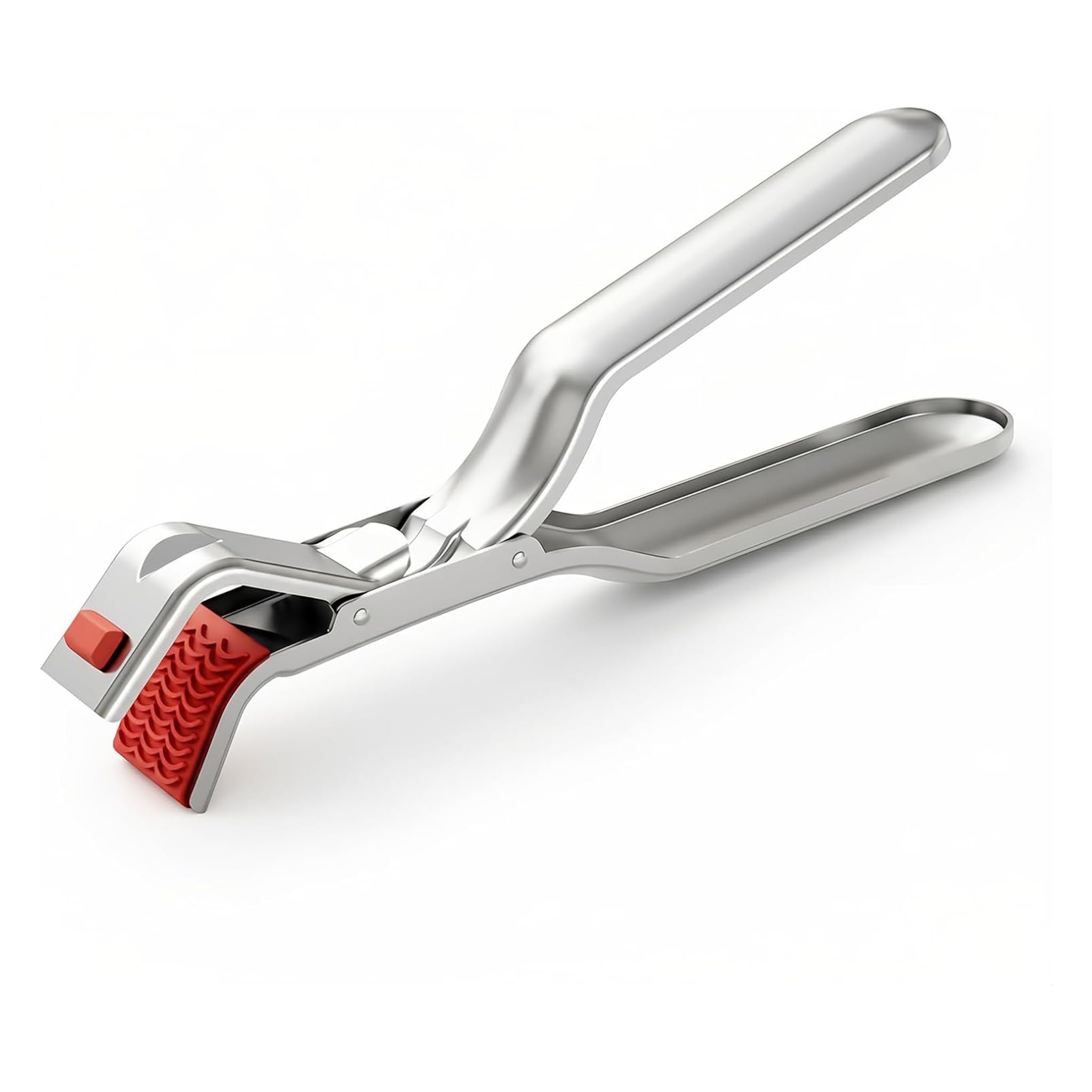 Hot Plate Gripper, Anti Scald Bowl Holder Clip, Stainless Steel Plate Lifter, Multi-Function Anti-Scald Bowl Clip for Dishes, Non-Slip Microwave Air Fryer Tongs, Heat-Resistant Kitchen Cooking Clip