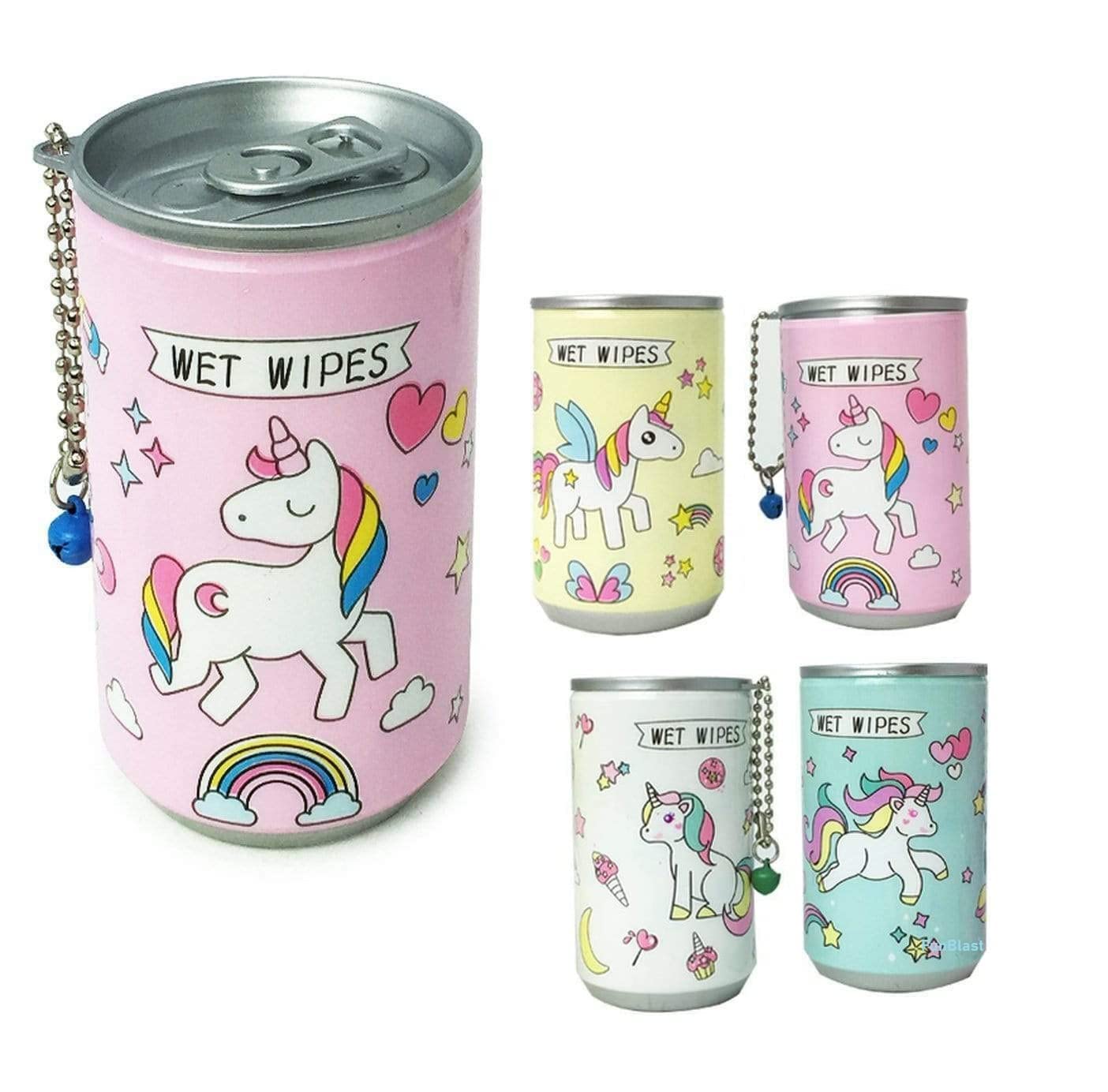 FunBlast Wet Tissue - Unicorn Wet Wipes Face Tissue – Compressed Wet Tissue, Face Cleaning Wipes, Multipurpose Wet Tissue in a Portable Tin Box (Assorted Box Color; Pack of 6) (B0BJ79Y928) Amazon Price History, Amazon Price Tracker