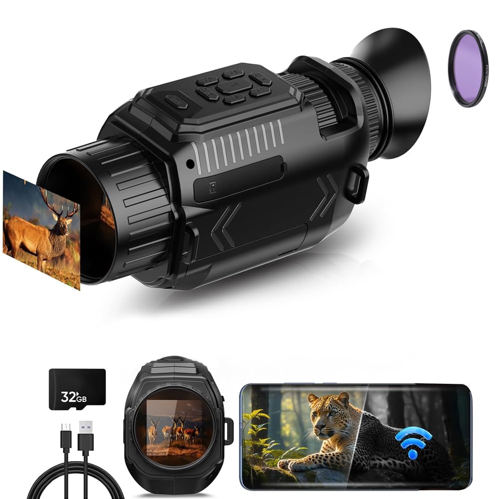 Amazon.co.jp: Amecke 暗視スコープ 暗視鏡 ナイトスコープ 4Kナイト