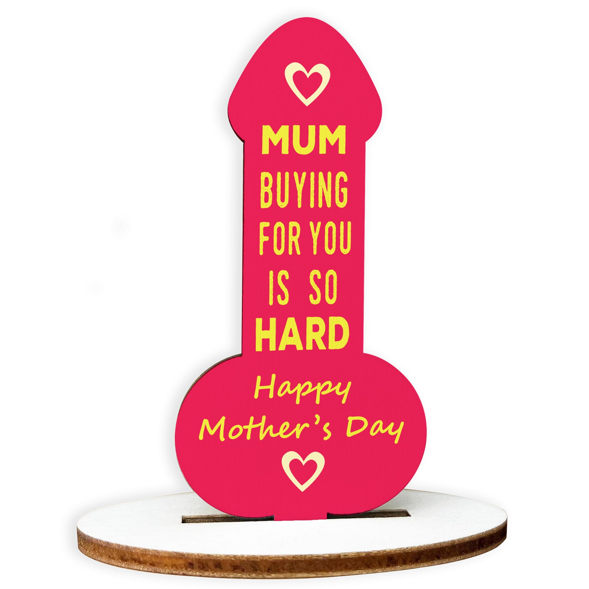 Red Ocean Funny Mothers Day Gifts For Mum Wood Plaque Mothers Day Gift Ideas From Daughter Son Joke Gift For Her