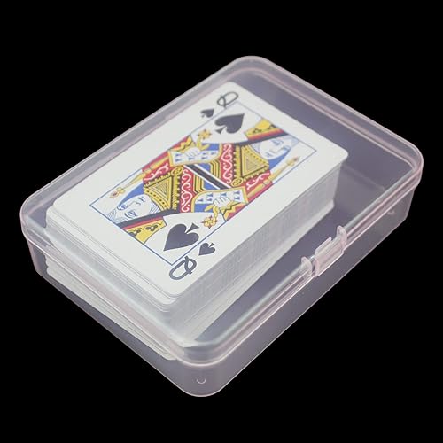 Miniatura 8 de Goodma 8 cajas rectangulares de plástico con tapas con bisagras para objetos pequeños y otros proyectos de manualidades