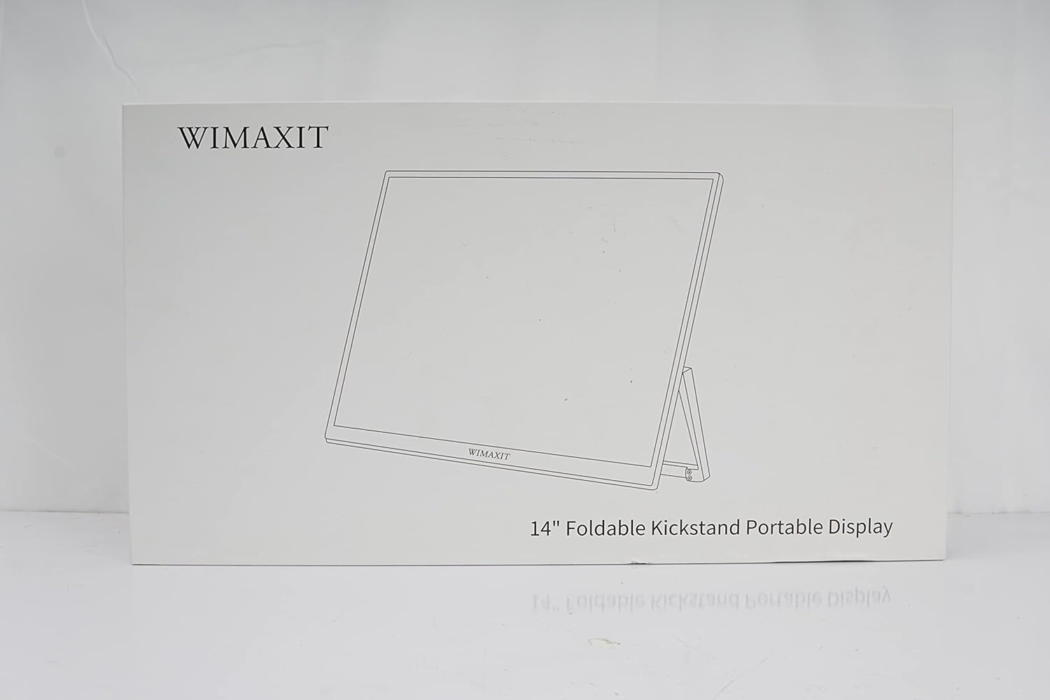 WIMAXIT Monitor Touch Screen Portatile da 14 Pollici, Secondo Schermo Esterno Doppio Pieno con Porta Tipo C e Mini HDMI, Cavalletto Pieghevole per Laptop, PC, PS4 Xbox Selezionato Telefono Android WIMAXIT Monitor Touch Screen Portatile da 14 Pollici, Secondo Schermo Esterno Doppio Pieno con Porta Tipo C e Mini HDMI, Cavalletto Pieghevole per Laptop, PC, PS4 Xbox Selezionato Telefono Android