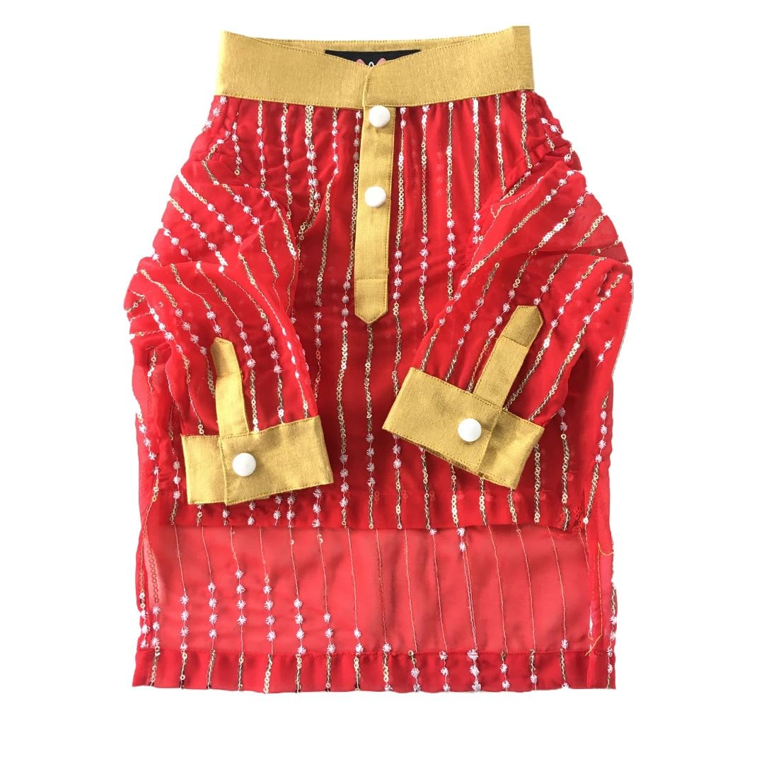 MIA N MO Cotton Dog Kurta for Festive Season for Dogs (XL, RED) (B0CMD1BF62) Amazon Price History, Amazon Price Tracker