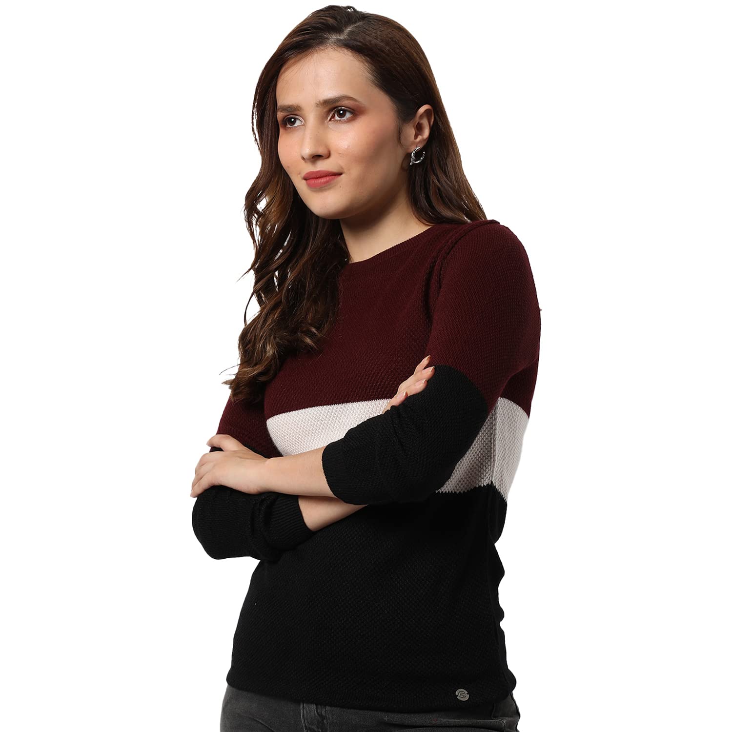 pinacolada Women's Zip-Front Hoodie with Contrast Drawstring for Casual Wear | Hooded Neck | Long Sleeve | Zipper Closure | Cotton Sweatshirt Crafted with Comfort Fit for Everyday Wear-picture-30