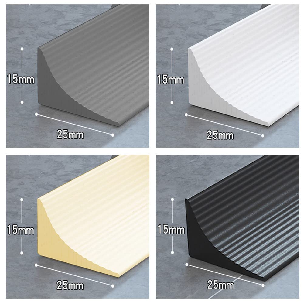 Barrera de Agua de Silicona,Ducha Presa de Puerta Plegable,Tira de Retención de Impermeable Autoadhesiva,Accesorios para Lavabo del Fregadero del Baño De La Cocina del Hogar