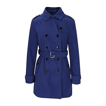 Amazon.com: Winter Coats for Women Double Breasted Mid