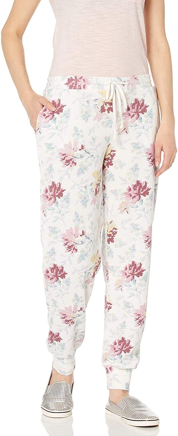 Lucky Brand Womens Floral Jogger Pant