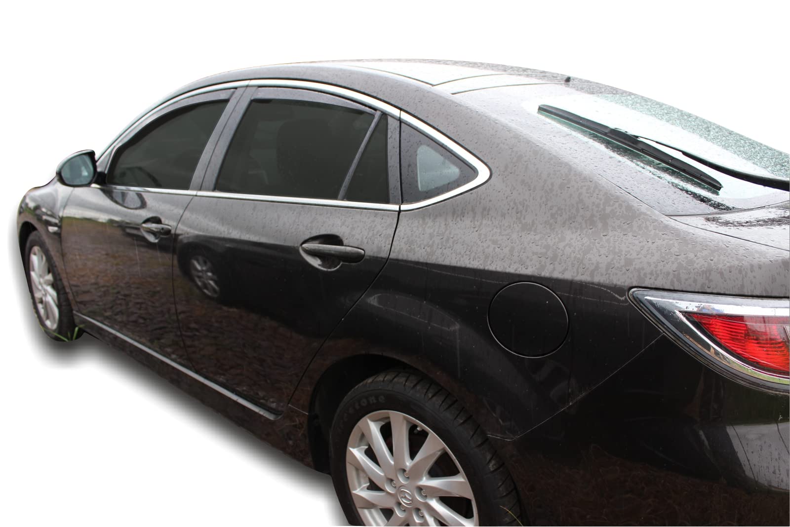 J&J AUTOMOTIVE Derivabrisas para Mazda 6 4 puerta Limusina 2007-2012 4 piezas