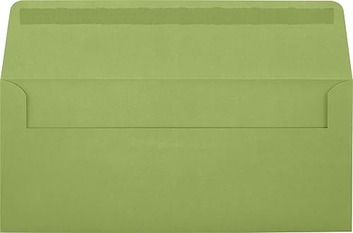 Miniatura 4 de LUXPaper Sobres para ventana de negocios #10  4 18 pulgadas x 9 12 pulgadas  Azul bebé  Texto de 80 libras  50 unidades