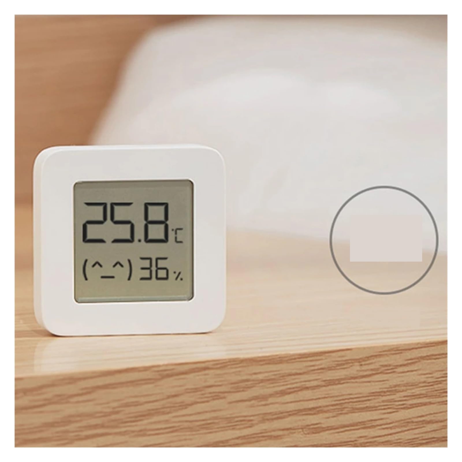 Termómetro Bluetooth Higrómetro Digital Eléctrico Inteligente Inalámbrico, Que Funciona Con Batería Integrada For El Hogar Preciso Rápido Monitorización Tiempo Real(4PCS)