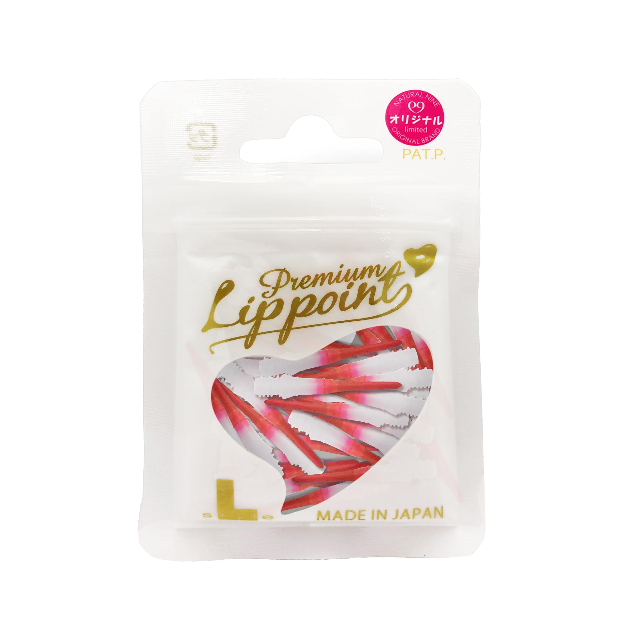 LSTYLE Premium Lippoint – 2-Tone Apple – 60 Count – Regular Length – Soft Tip Points – 2BA Thread