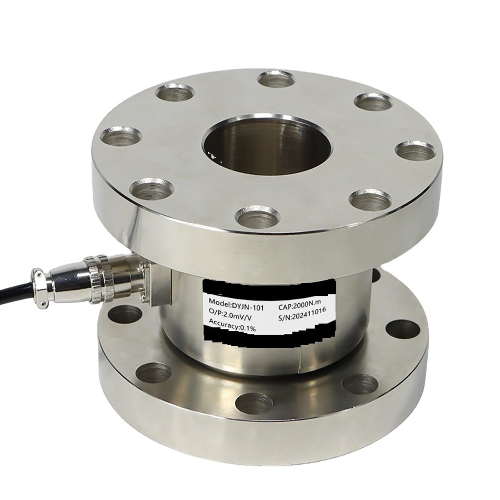 Mining 1 Torque Adapter Torque Sensor Dynamic Transducer With 5-5V Output Signal Option(0-300Nm)