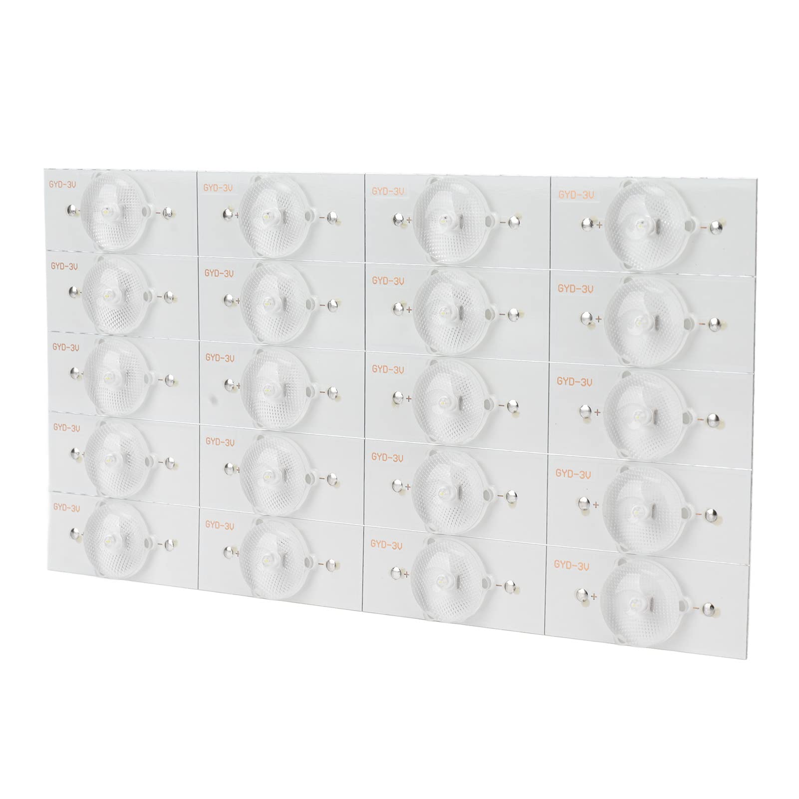 Kit di riparazione retroilluminazione strisce LED da 100 pezzi SMD perline lampada 3V TV ottica