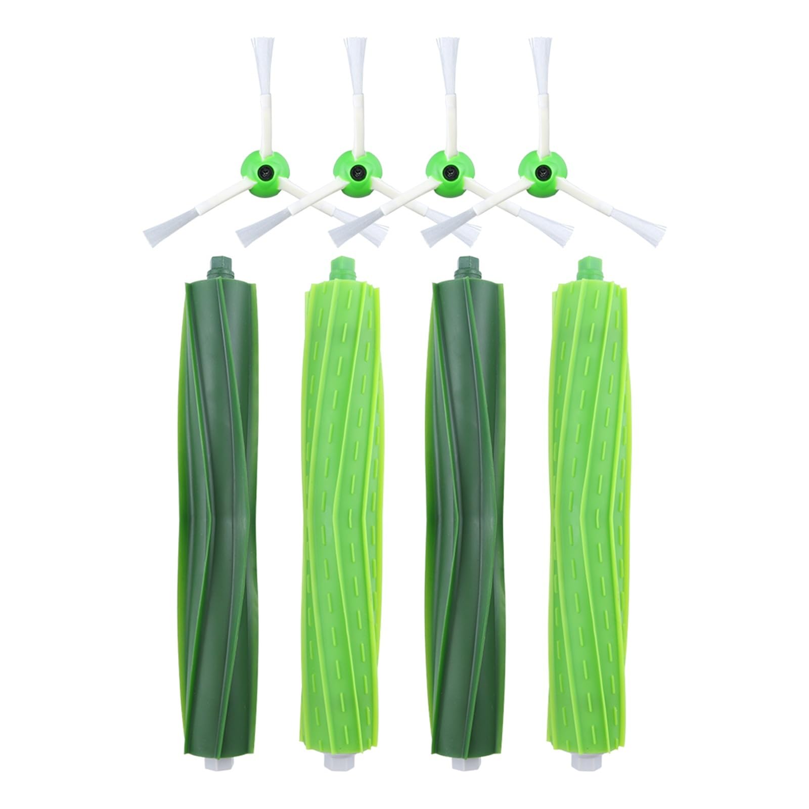 Compatible for iRobot Roomba I7 E5 E6 Rubber Roller Brush(Army green)