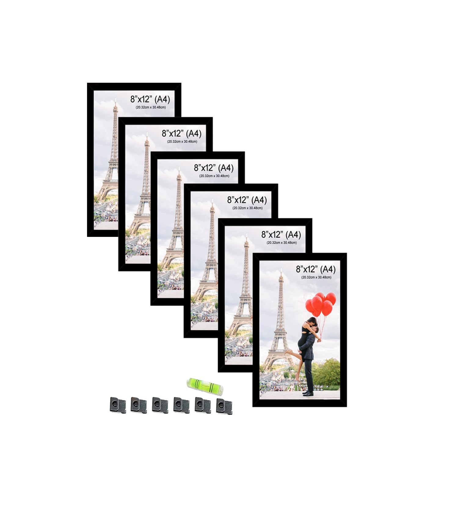 Stuthi Arts A4 Size Wood Wall MDF Photo Frame (Black,6 Photos, Documents) (B096M5HDVJ) Amazon Price History, Amazon Price Tracker