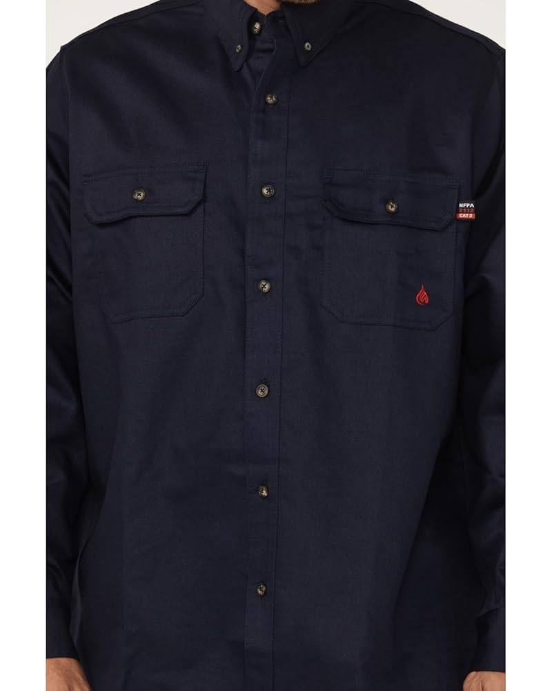 Amazon.com: Forge FR Work Shirt Mens L/S Flame Resistant M