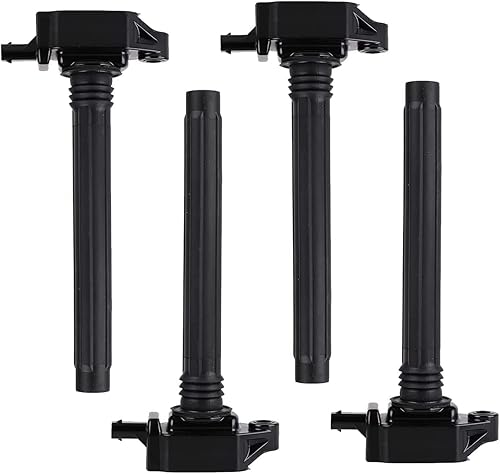 Paquete de 4 bobinas de encendido UF751 UF754 | Compatible con 2.4L Chrysler 200, Dodge Dart, Jeep Cherokee, Renegade, Compass, Fiat 500X 2013-2017,