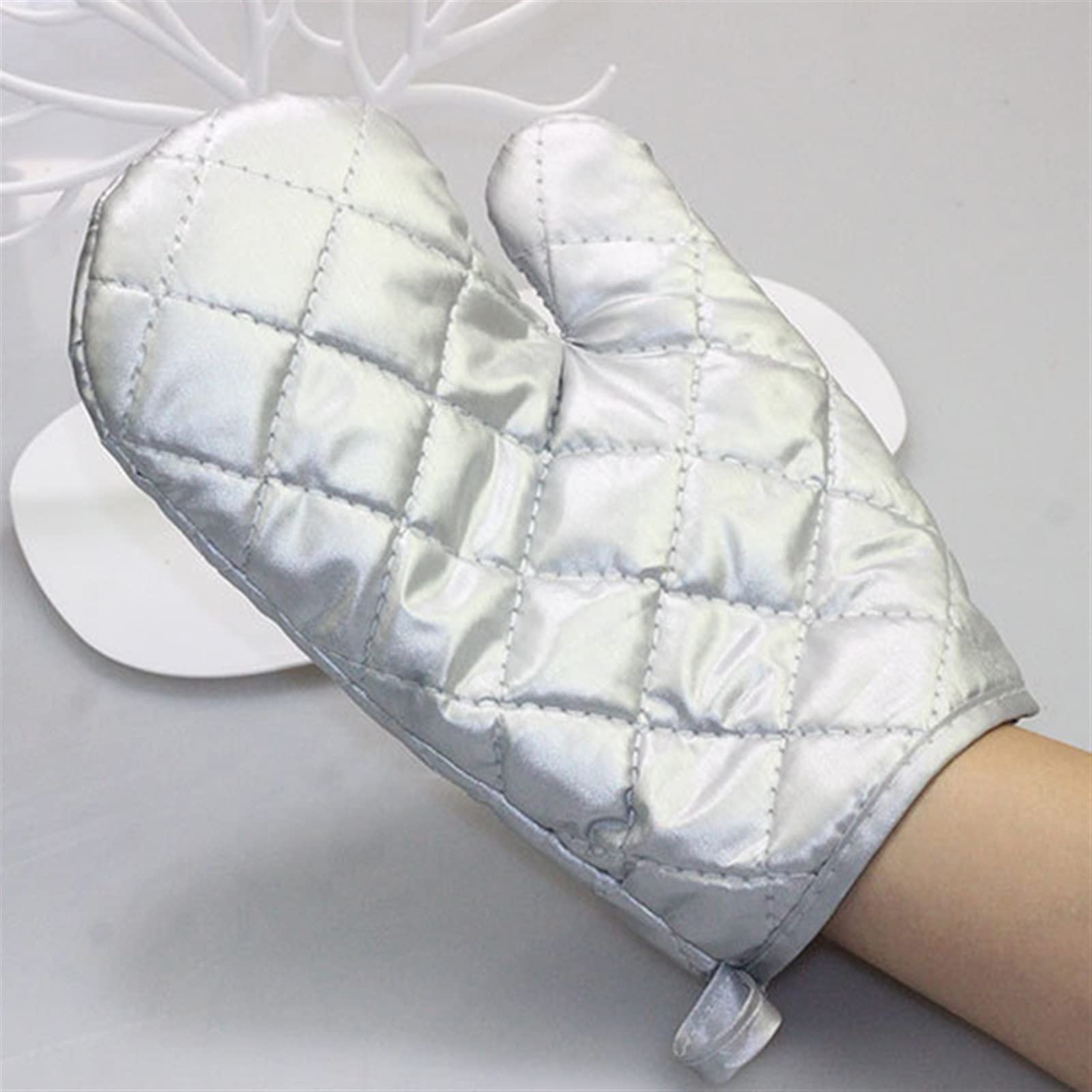 Gants de Cuisine en Coton for Micro-Ondes, isolants, Anti-brûlures, for la Cuisson, la Vaisselle, Le Four, la Maison