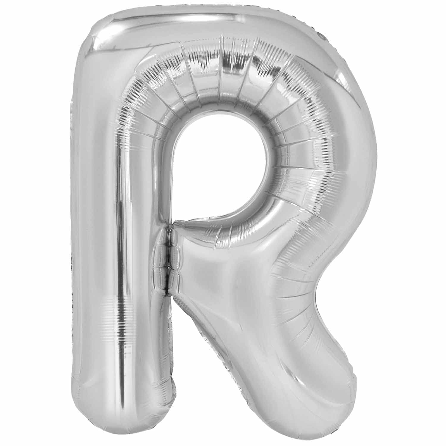 Large Letter 'R' Silver