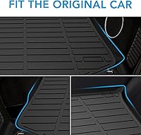 Vista 4 de Cargo Liner Car Trunk Protector All-Weather Rear Cargo Area Mat Protective Floor Mat for 2011-2021 Jeep Grand Cherokee