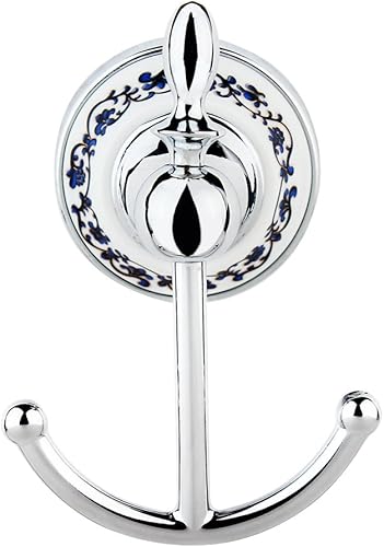 Perchero montado en la pared, ganchos de pared de acero inoxidable para colgar resistentes, gancho decorativo de metal para baños con doble punta disponible en Yaxa Peru