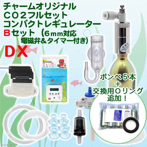 ｃｏ２フルセット チャームオリジナル セット内容の違いは アクアリウム北海道
