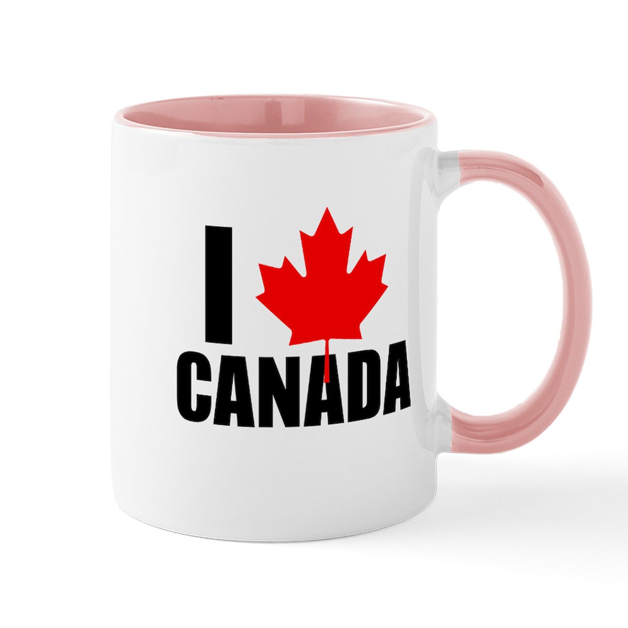 CafePress I Heart Canada Mug 11 oz (325 ml) Ceramic Coffee Mug
