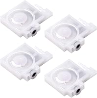 4PCS Epson Printer Ink Damper Replacement for P408 R1900 R1390 L1800 L1400 DTF - Stable Supply Anti-Clog White Dampers