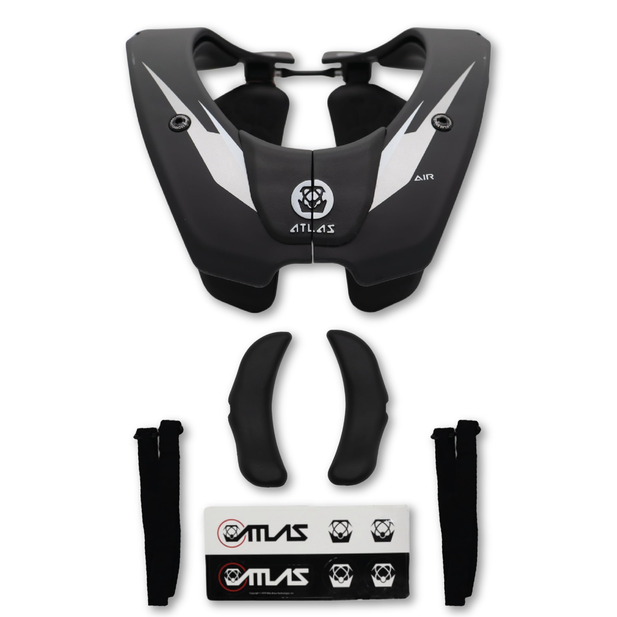 自転車本体 Atlas Broll Neck Brace-White ATLAS Broll Neck Brace | Kimpex USA