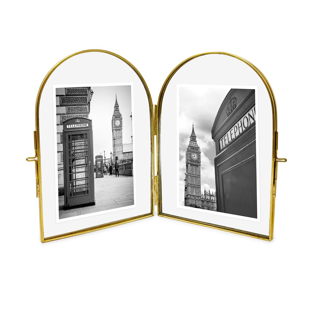Amazon.com: Isaac Jacobs 4x6 Vintage Style, Double-Sided Arched