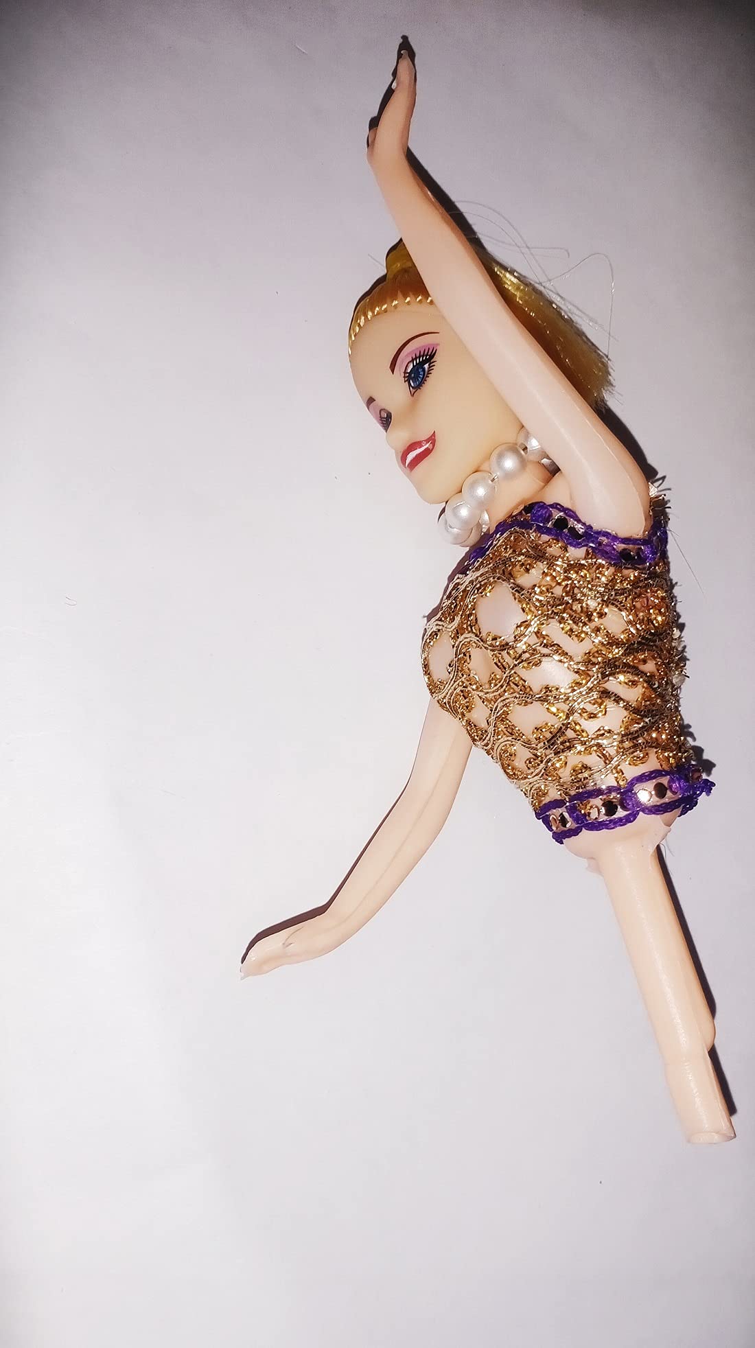 APOLLINE INDIA 1pcs Designer Doll Cake Topper Fondant Plastic Decore Doll Cake Topper Decoration for Cake 1