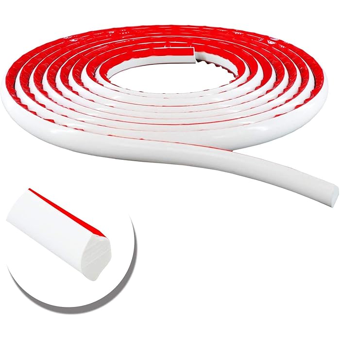 Buy NeatiEase PVC Quadrant, 5 Meters Flexible Quarter Round Molding