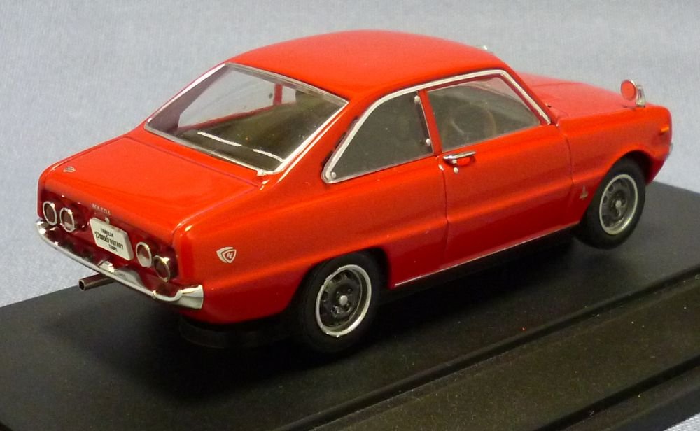 Amazon | エブロ 1/43 マツダファミリアロータリークーペ レッド 完成