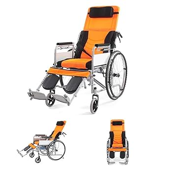 フルリクライニング車椅子 折りたたみ Amazon.co.jp: 医療用フルリクライニング車椅子、軽量折りたたみ