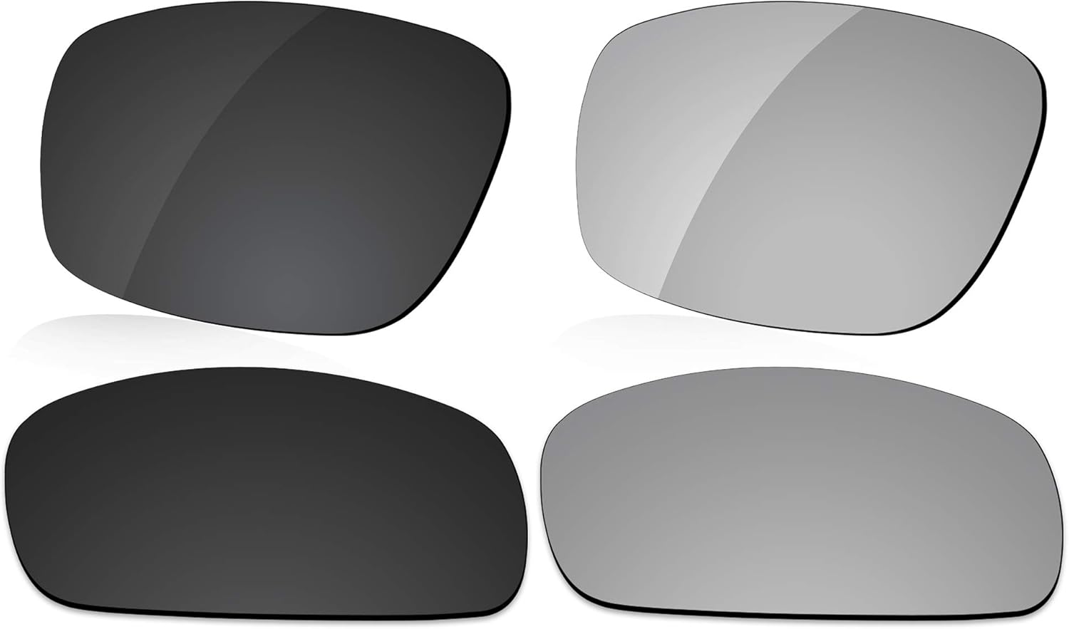 LenzReborn High-impact Polarized Lens Replacement for Oakley Straightlink OO9331 Sunglass - More Options